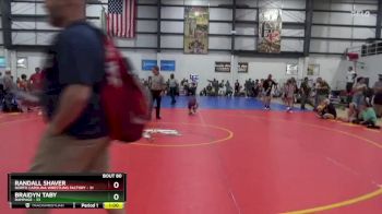 85 lbs Champ. Round 2 - Randall Shaver, North Carolina Wrestling Factory vs Braidyn Taby, Rampage