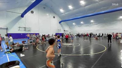 106 lbs Round 6 (10 Team) - Sebastian Cantarero, Vougars Honors vs Jordan Hill, Savage Red