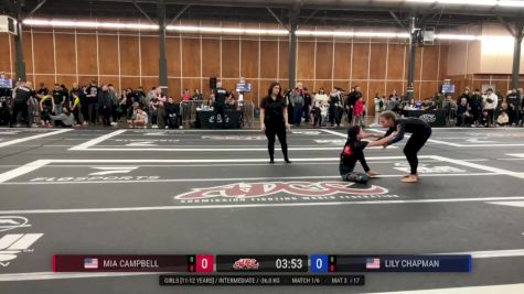 Lily Chapman vs Mia Campbell 2026 ADCC Portland Open