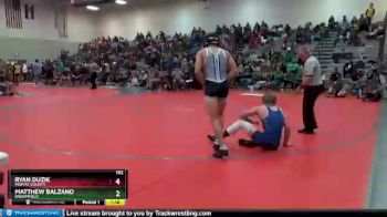 152 lbs Quarterfinal - Ryan Duzik, Moffat County vs Matthew Balzano, Broomfield