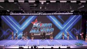 Blackout [2022 CheerForce San Diego L6 International Open Coed - Small] 2022 USA All Star Anaheim Super Nationals