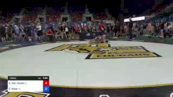 106 lbs Consi Of 32 #2 - Chase Van Hoven, Virginia vs Christopher Kiser, Oklahoma