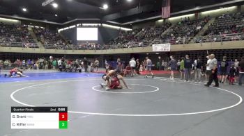 140 lbs Quarterfinal - Gage Grant, Freehold vs Connor Riffer, Armagh