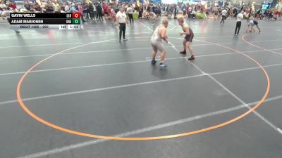 250 lbs Champ. Round 2 - Adam Marjonen, Unattached vs Gavin Wells, Lake Gibson Braves