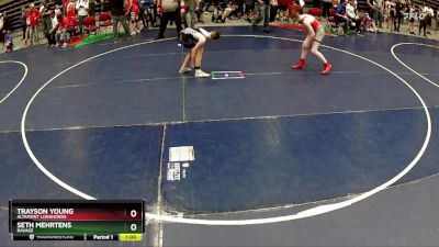 120 lbs Cons. Round 4 - Seth Mehrtens, Ravage vs Trayson Young, Altamont Longhorns
