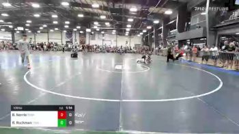 106 lbs Rr Rnd 1 - Ben Norris, Team Barracuda vs Bradley Ruckman, Team Nauman Silver Fox