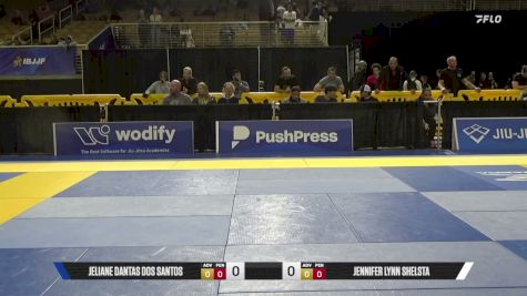 Jeliane Dantas Dos Santos vs Jennifer Lynn Shelsta 2026 Pan Jiu Jitsu IBJJF Championship