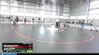 51-51 B Round 2 - Uriah Houser, Prometheus WC vs Benjamin Nichols, Spokane Wrestling