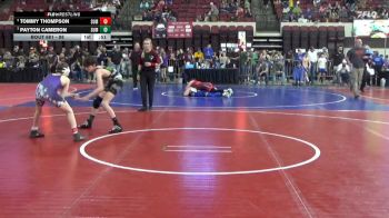 88 lbs Cons. Round 2 - Payton Cameron, Stillwater Gladiators vs Tommy Thompson, Laurel Matburners