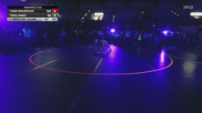 74 lbs 3rd Place Match - Kash Beckstead, Top Of The Rock Wrestling vs Zeke Jones, Brothers Of Steel