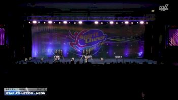 Star Athletics - Neon [2026 L1 Mini Day 1] 2026 Spirit Cheer Grand Nationals