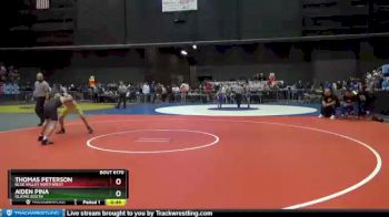 6A - 106 lbs Cons. Round 1 - Thomas Peterson, Blue Valley Northwest vs Aiden Pina, Olathe South