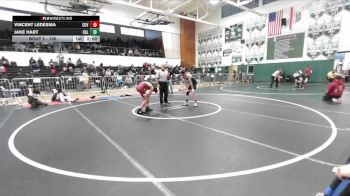 106 lbs Champ. Round 1 - Jake Hart, Calabasas vs Vincent Ledesma, Covina