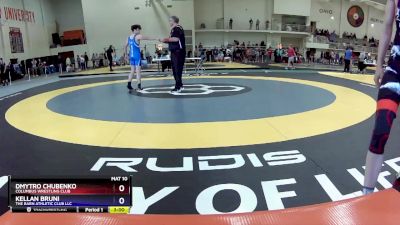 144 lbs Semifinal - Dmytro Chubenko, Columbus Wrestling Club vs Kellan Bruni, The Barn Athletic Club LLC