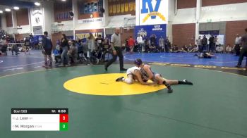 126 lbs Consolation - Julian Leon, Northview vs Michael Morgan, Sylmar Charter