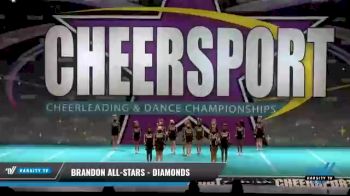 Brandon All-Stars - Diamonds [2021 L1 Tiny Day 2] 2021 CHEERSPORT National Cheerleading Championship
