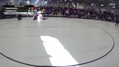 148 lbs Cons. Round 5 - Braxton Soll, Arlington Eagles vs Tanner Frye, Trojan Wrestling Club