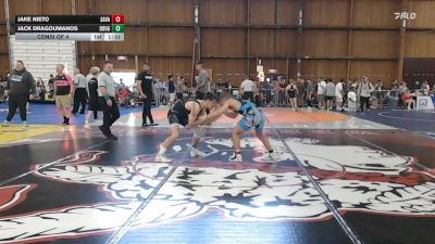 140 lbs Consi Of 4 - Jake Nieto, Savage vs Jack Dragoumanos, Doughboy