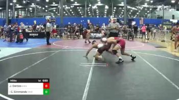 145 lbs Consolation - Joe Gardas, Minnesota vs Connor Simmonds, Minnestota Allstars