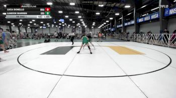 100 lbs Rr Rnd 1 - Luca Donello, Broad Axe Green vs Landon Warren, Great Bridge Wrestling Club