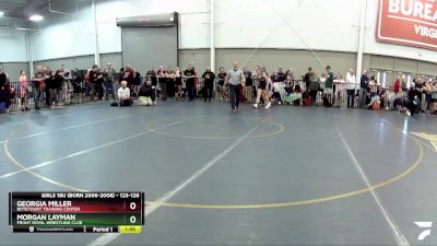 123-126 lbs Round 3 - Georgia Miller, Botetourt Training Center vs Morgan Layman, Front Royal Wrestling Club