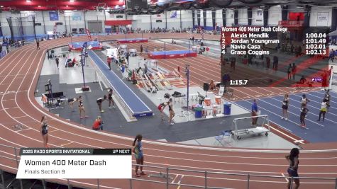 Women's 400m, Finals 9