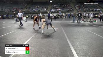 141 lbs Semifinal - Marckis Branford, Clackamas vs Parker Dobrocky, Rochester Community & Technical College