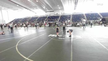 58 lbs Consolation - Leo Clark, Stout Wrestling Academy vs Fitz Moreno, Red Wave WC