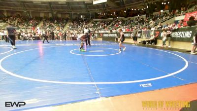 85 lbs Consi Of 16 #1 - Haiden Moore, Tonganoxie Wrestling Club vs Joshua Licon, Ridge Wc