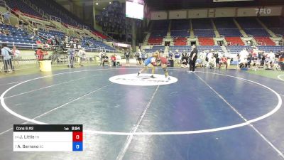 132 lbs Cons 8 #2 - Jarvis Little, TN vs Angel Serrano, SC