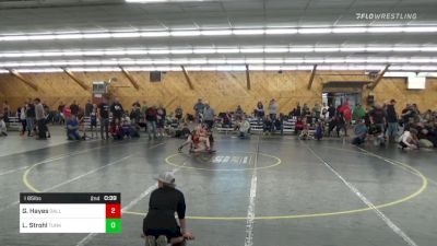 I 85 lbs Consi Of 4 - Gavin Hayes, Dallas vs Logan Strohl, Tunkhannock