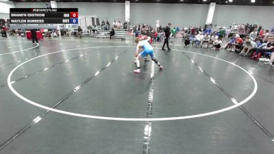 120 lbs Brand'n Edstrom, Team Idaho vs Waylon Burress, Team Missouri