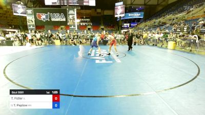 144 lbs Cons 32 #2 - Tommy Fidler, IL vs Torrey Paplow, MN