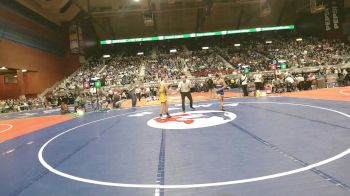 2A-120 lbs Champ. Round 1 - Jose Torres, Shoshoni vs Kaiden Hill, Lingle-Ft. Laramie/Southeast