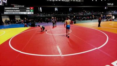 6A 113 lbs Champ. Round 1 - Dreagan Flores, Cypress Creek vs Kenneth Nichols, Klein