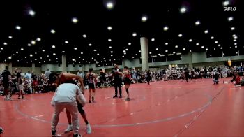 100 lbs Round 2 (4 Team) - Charlie Hollier, Alabama Elite Black vs Michelle Frady, Not Plain Jane`s