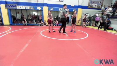 100 lbs Quarterfinal - Jemma Patteson, IRONMEN Wrestling Club vs Abigail LeGrand, Sperry Wrestling Club