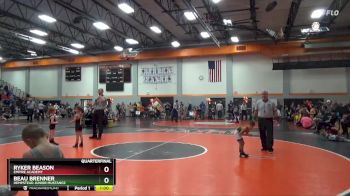 SPW-4 lbs Quarterfinal - Ryker Beason, Empire Academy vs Beau Brenner, Hempstead Junior Mustangs