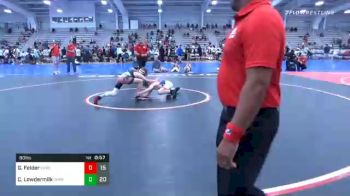 90 lbs Consolation - Griffin Felder, Young Guns Red vs Cael Lowdermilk, Ohio Rampage