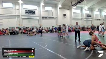 126 lbs Round 2 (8 Team) - Gus Stedeford, All American vs Julian Bertucci, Kiski Pride