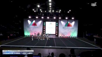 Champion Cheer - Lady Light [2026 L5 Senior - Small] 2026 The Southwest Regional Summit
