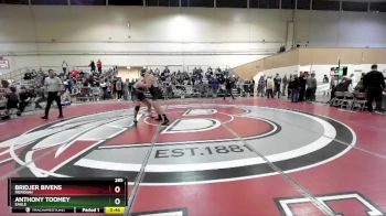 285 lbs 5th Place Match - Anthony Toomey, Eagle vs Bridjer Bivens, Meridian