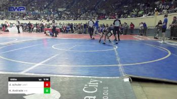 105 lbs Round Of 32 - Dion Schuler, Lawton, MacArthur Ok vs Kalvin Andrade, Vian