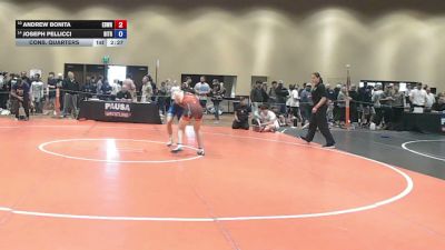 132 lbs Cons. Quarters - Andrew Bonita, Edge Wrestling vs Joseph Pellicci, Bitetto Trained
