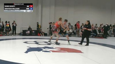 71 kg Cons. Rd Of 64 - Rider Eggett, Champions Wrestling Club vs Grayson Williams, Reed High School Wrestling