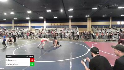 126 lbs Consi Of 32 #2 - Lucas Long, Jedi Wr Ac vs Jovani Alvarado, T.w.c