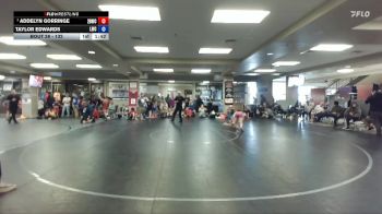 132 lbs Round 2 - Addelyn Gorringe, 208 Badgers Wrestling Club vs Taylor Edwards, Lionheart Wrestling Club