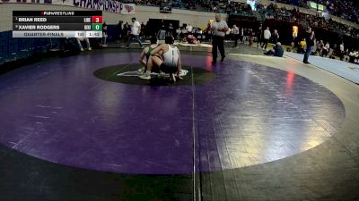 150 lbs Quarterfinal - Brian Reed, Liberty vs Xavier Rodgers, Dixie