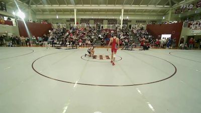 126 lbs Consi Of 16 #2 - Jett Rolewicz, Providence Day School vs Bennett Cummings, Pace Academy