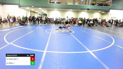 70 lbs Consi Of 16 #1 - Owen Coonradt, PA vs Aviyahn Mills, GA